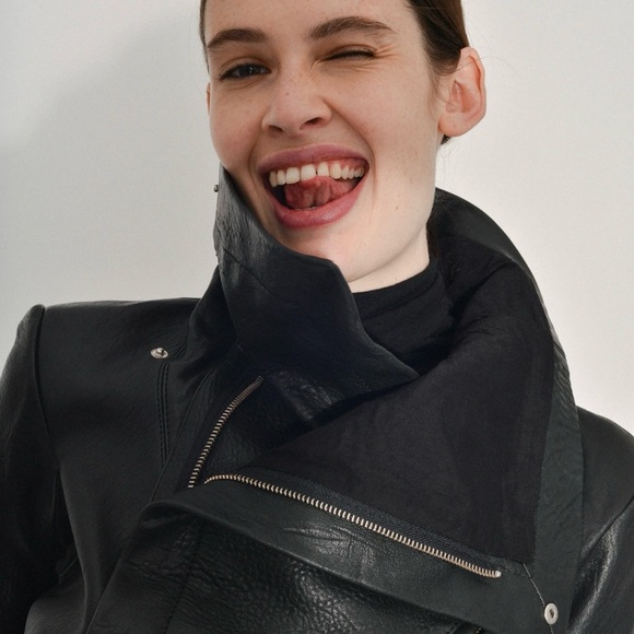 Veda Woman’s Biker Jacket M - Picture 3 of 5